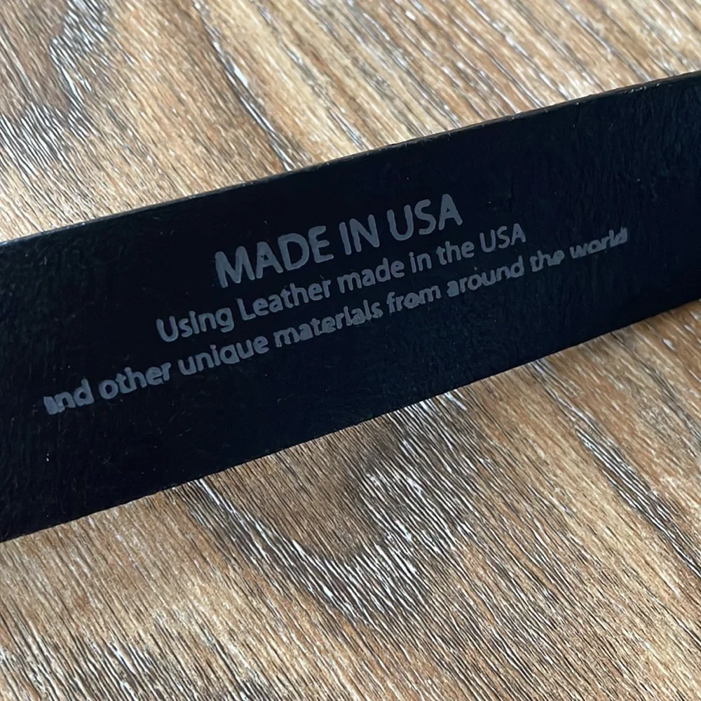 Silver Creek Leather Belt